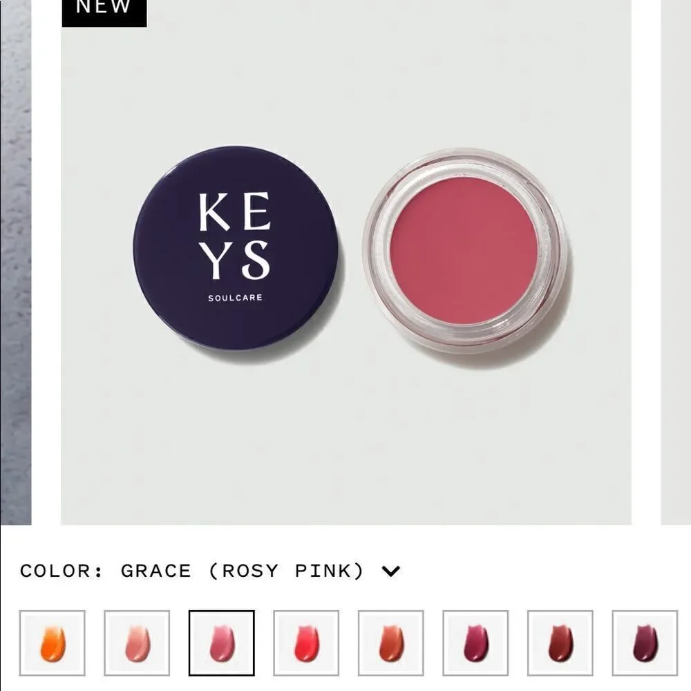 SHEER FLUSH CHEEK TINT WITH SUNFLOWER SEED Color Grace new in the box Ipsy bag